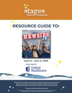 Cover of the Study Guide for Newsies