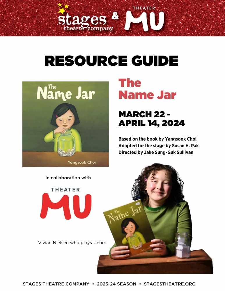 Resource Guide for The Name Jar at Stages Theatre Company