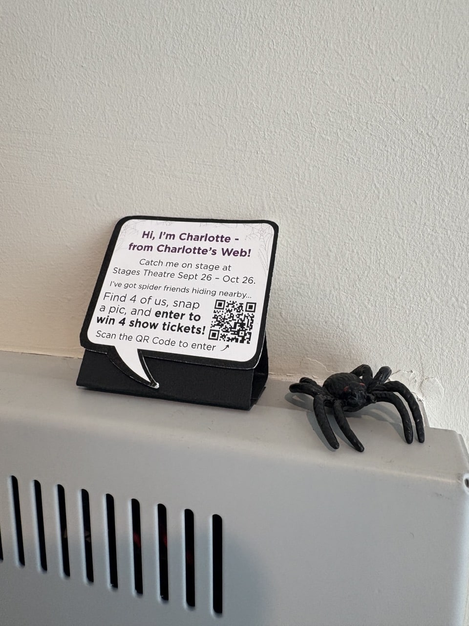 Charlotte's Web QR code