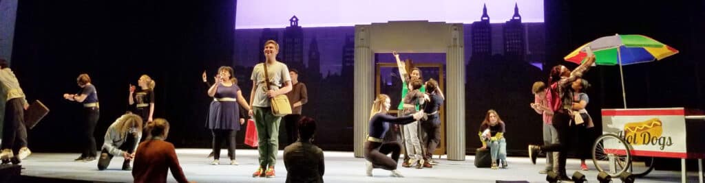 youth auditioning at STC