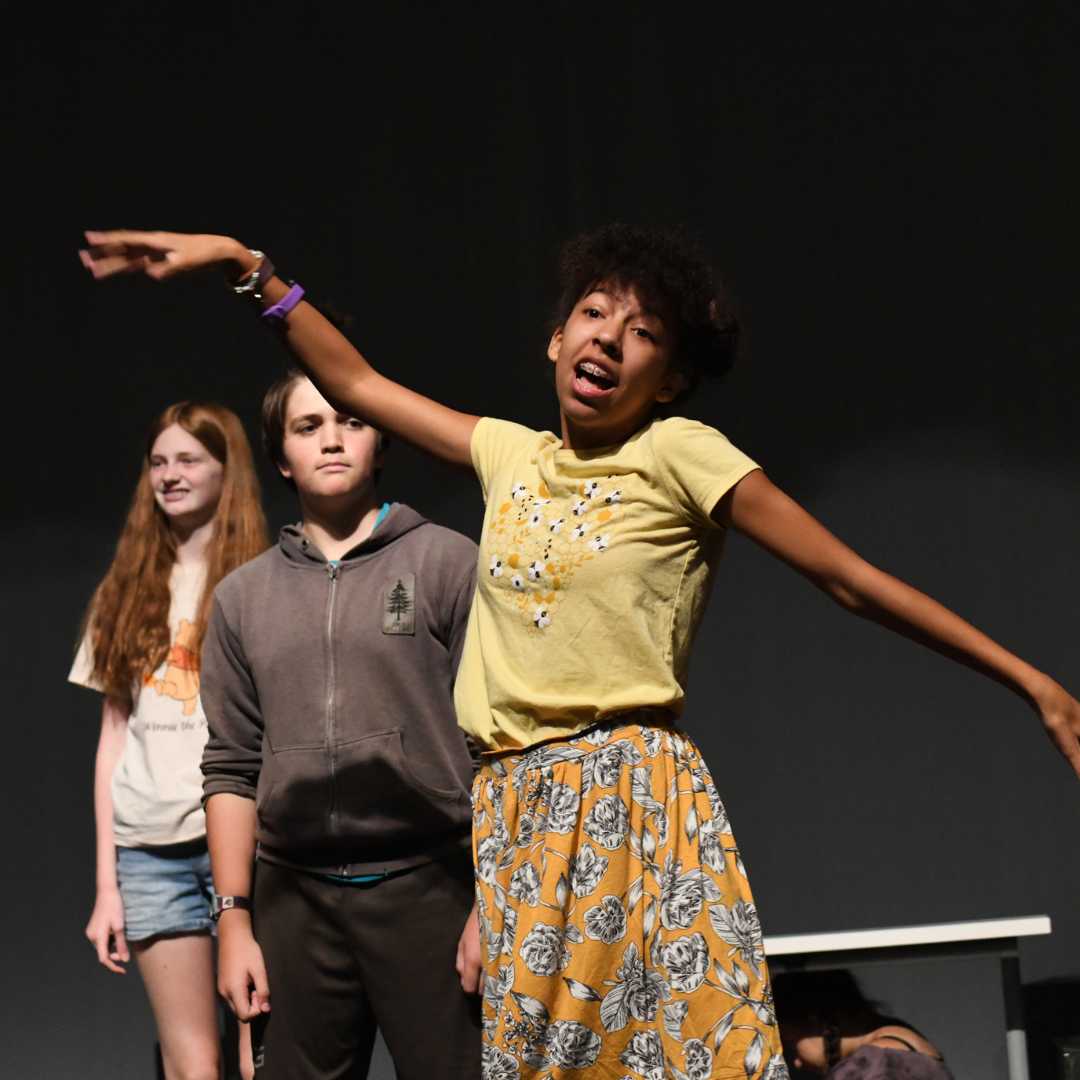 youth at a STC workshop